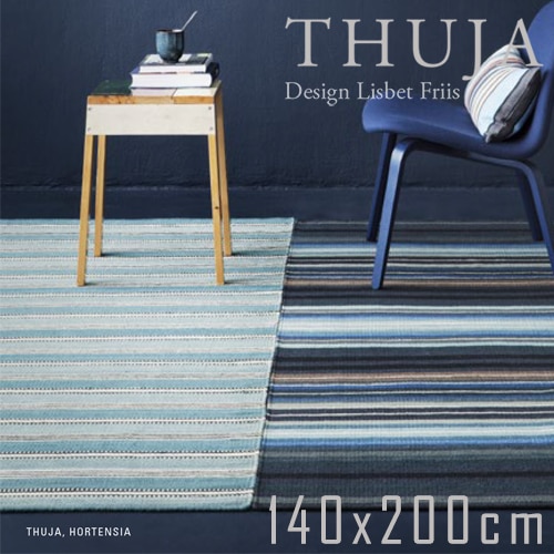 FABULA LIVING/եӥ ӥ󥰡Thuja Light Blue140x200cm 饰<br>Lisbet Friis/ꥺ٥åȡե꡼<br>إޥå/åޥå//̲/ǥޡ/ե/£ʪ/ץ쥼ȡRCP