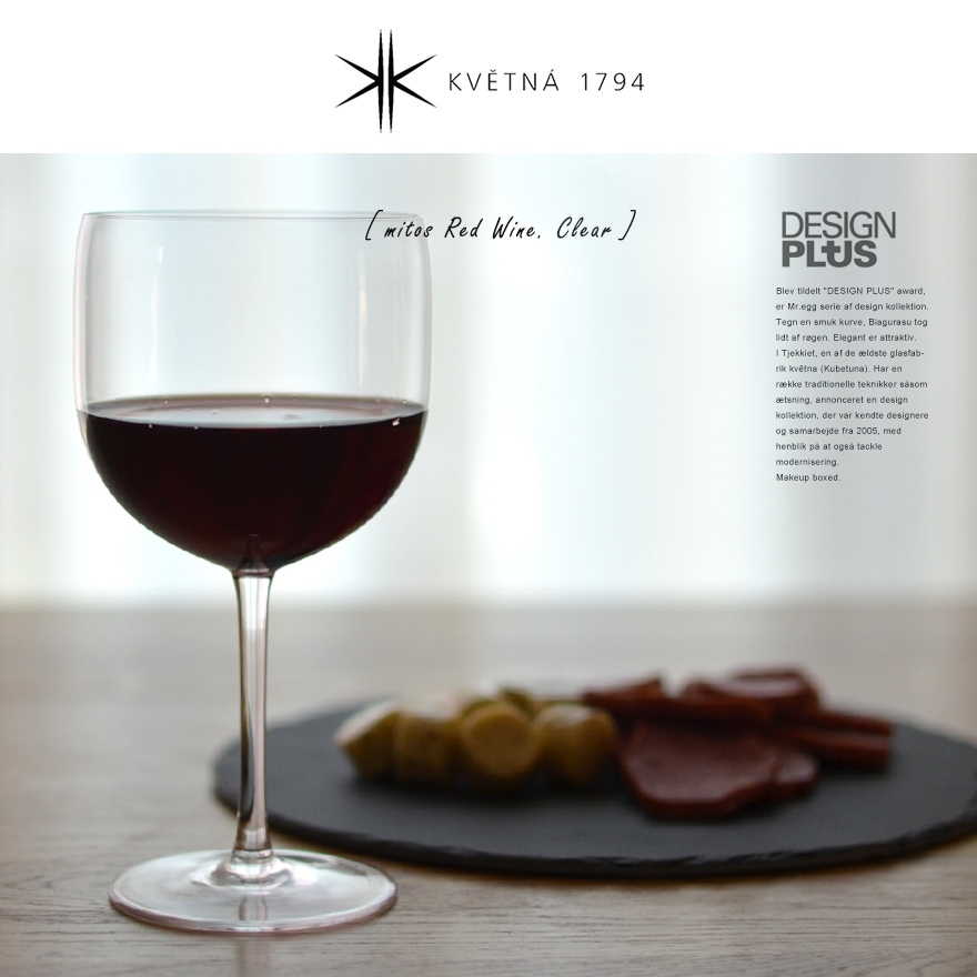 ��KVETNA/���٥ȥ��ʡ�mitos ��åɥ磻�� clear �磻�󥰥饹 270ml<br>���������¹�/�֥磻��/���������饹/DESIGN PLUS ��/���٥ȥ�/8591808117028/41411-270�ڥ���ӥ˼����б����ʡۡ�RCP��