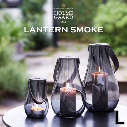 HOLMEGAARD ۥ६ DESIGN WITH LIGHT Lantern Smoke L #4343536  H29<br>ǥ  饤 󥿥 ⡼ ɥۥ <br>󥿥 ơ֥סס󥿥 ̲ڥӥ˼бʡۡRCP