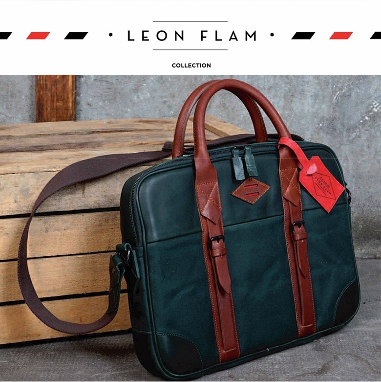 LEON FLAM �쥪��ե�� PORTE DOCUMENT �֥꡼�ե�����/�̲�<br>�ڥ���ӥ˼����б����ʡۡ�RCP�ۡ�smtb-TK��