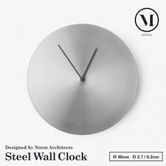 Audo Copenhagen Norm Wall Clock Steel Ρ०륯å ƥ쥹 <br> ɳݤ åڥӥ˼бʡۡRCP