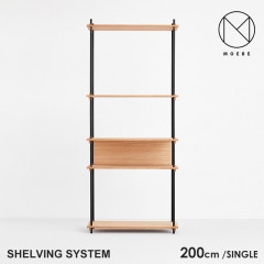 ԲġMOEBE ࡼ Shelvingsystem ӥ󥰥ƥ SINGLE H200 <br> å Ǽ ê Ȥ߹碌ͳ ê ץå ѡ 