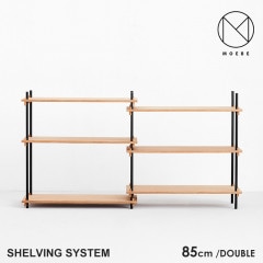 ԲġMOEBE ࡼ Shelvingsystem ӥ󥰥ƥ DOUBLE H85 <br> å Ǽ ê Ȥ߹碌ͳ ê ץå ѡ 