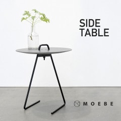 MOEBE ࡼ SIDE TABLE ɥơ֥<br> ʥȥơ֥ ư ץ ̲ ֥å ۥ磻  ߥ͡Ȳùڥӥ˼бʡ 