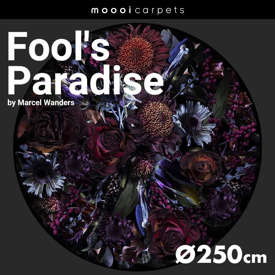 【クーポン利用不可】【代引不可】【moooi/モーイ】Fool's Paradise フールズパラダイス カーペット ラウンド 250cm<br>Marcel Wanders/マルセル・ワンダース/SFAC-FP250/絨毯【RCP】
