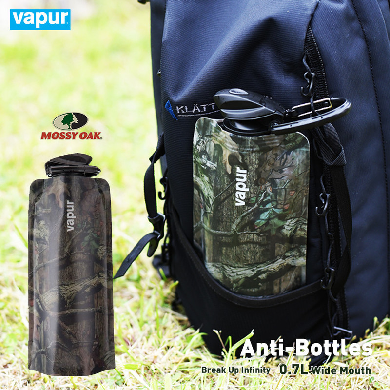 【vapur ヴェイパー】Anti Bottle Element 700ml アンチボトル　Mossy Oak 0.7L<br>水筒 アウトドア マグボトル 【コンビニ受取対応商品】【RCP】