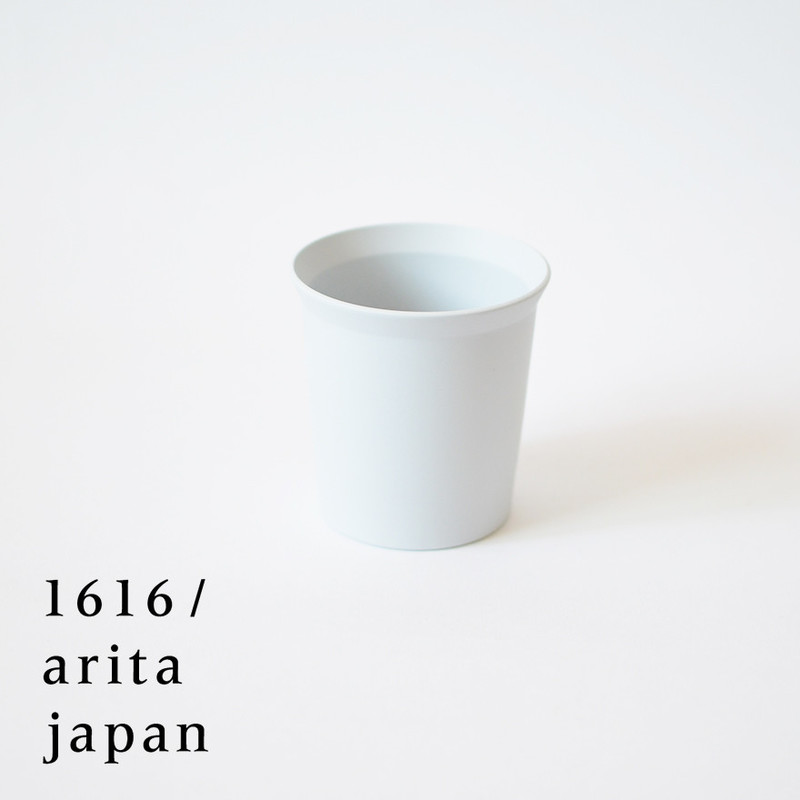 【有田焼/磁器】1616/arita japan TY Mug Gray　TYマグ グレー　柳原照弘デザイン<br>TYパレス/皿/plate/百田陶園/イチロク アリタ ジャパン/スタンダード/standard<br>【RCP】