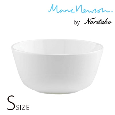【ノリタケ】マーク・ニューソン・コレクション ボウル Sサイズ 直径117×高さ51mm 容量350ml<br>マークニューソン<br>ボーンチャイナ タイ 洋食器 オーストラリア 皿 ボウル ホワイト【RCP】