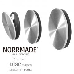NORRMADE/�Υ�ᥤ�ɡ�DISCx3pcs/�����ȥեå�x3�ĥ��å�<br>Coat hook/����ߥ˥���/�ɳݤ�/��������ϥ󥬡�/��������/�ǥ�ޡ���/<br>��RCP��