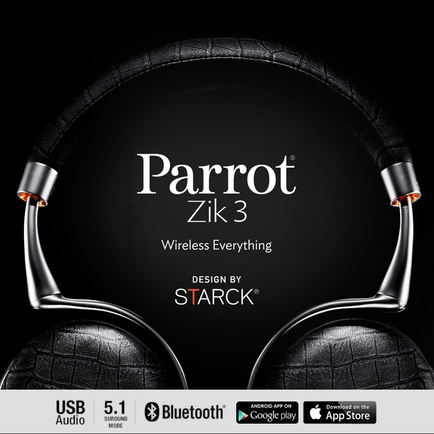 ��Zik/���å���Parrot Zik 3.0�ե���åס������륯���ǥ����󤷤���������ü�Υ磻��쥹���إåɥե��� Bluetooth�б� �Υ�������󥻥�� NFC ���ޡ��ȥ��å��ѥͥ�/Hi-Fi������ɡڥ���ӥ˼����б����ʡۡ�RCP��