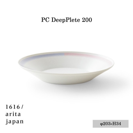 ��PC Outline collection��1616/arita japan PC DeepPlate 200 ��PC �ǥ����ץץ졼�� 200��Pierre  Charpin �ԥ����륷���ѥ�/ͭ�ľ�/����/��/plate/TY�ѥ쥹/ɴ��ƫ��/4560440841787<br>