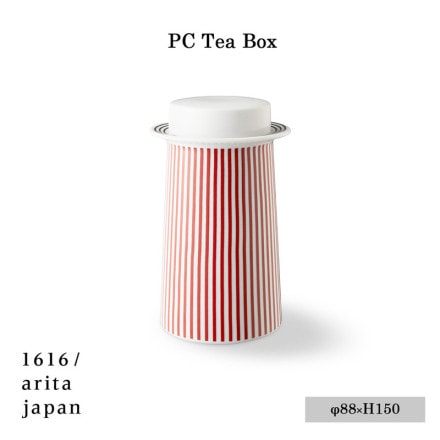 ��PC Outline collection��1616/arita japan PC Tea Box��PC �ƥ����ܥå�����Pierre  Charpin �ԥ����륷���ѥ�/ͭ�ľ�/����/��/plate/TY�ѥ쥹/ɴ��ƫ��/4560440841909/��88mm��H150mm  <br>