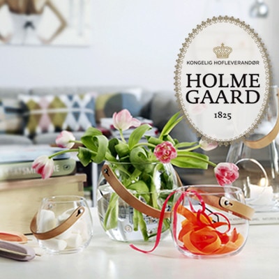 HOLMEGAARD ホルムガード<br>clear H12cm DESIGN WITH LIGHT Pot with