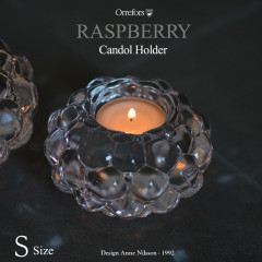 Orrefors/եRASPBERRY 饺٥꡼  ɥۥ(S)6475761<br>/Ω//饹/ꥹ/̲/ǥڥӥ˼бʡۡRCP
