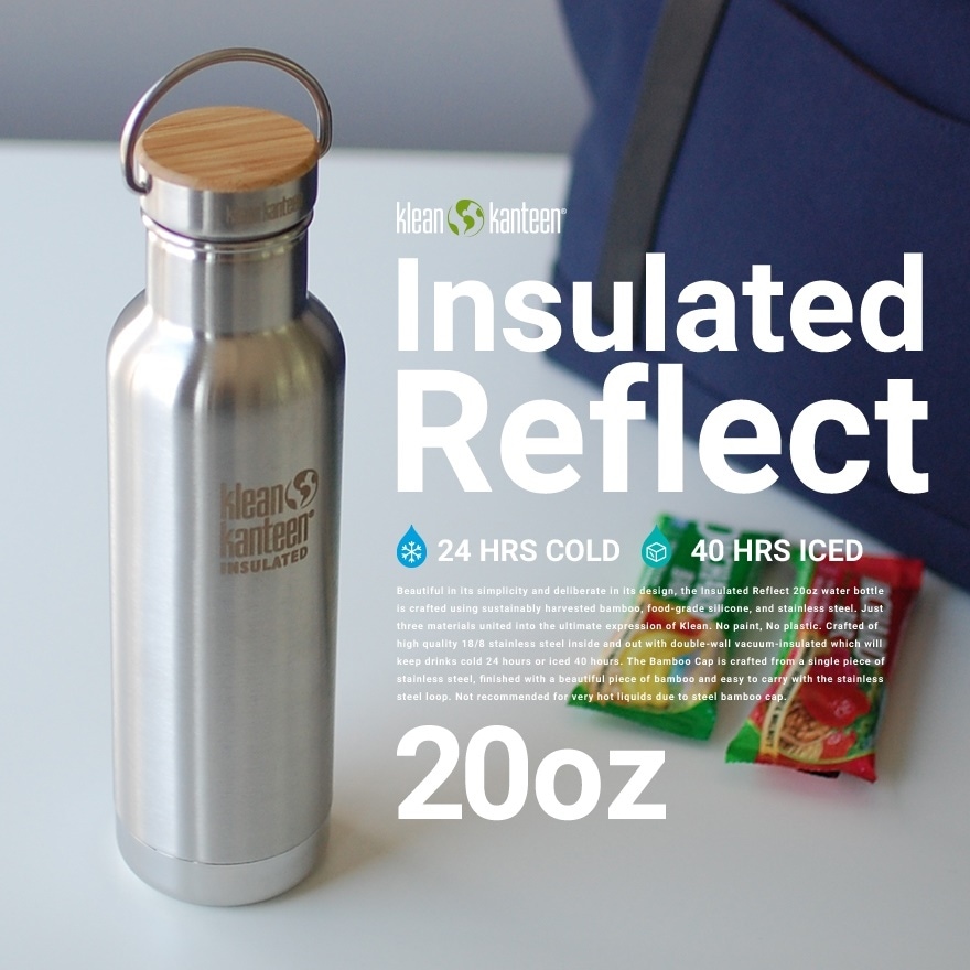 ��Klean Kanteen�ۥ��꡼�󥫥�ƥ����� ���󥹥졼�ȥ�ե쥯�ȥܥȥ� 20oz 592ml ����ơ���<br>���ƥ�쥹/�����ȥɥ�/ɹ��/�����ڥ���ӥ˼����б����ʡۡ�RCP��