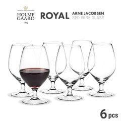 HOLMEGAARD �ۥ�६���� ROYAL ��åɥ磻�󥰥饹 6pcs ��4304600<br>Arne Jacobsen ����͡��䥳�֥��� �磻�󥰥饹 ȯˢ�� �̲��ڥ���ӥ˼����б����ʡۡ�RCP��