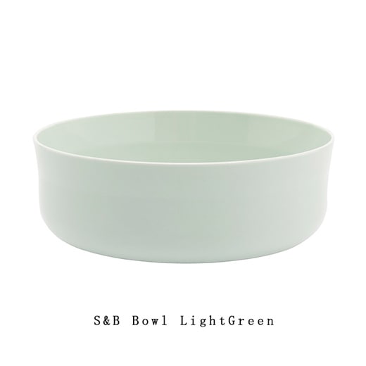 【有田焼/磁器】1616/arita japan S&B Bowl Φ140×Ｈ48mm　LightGreen《S&B ボウルM ライトグリーン》 ショルテン ＆ バーイングス　デザイン<br>S&B/皿/plate/百田陶園/BOWL/bowl/<br>【コンビニ受取対応商品】【RCP】