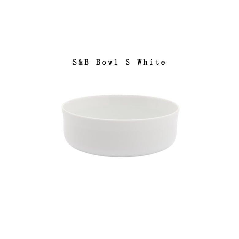 【有田焼/磁器】1616/arita japan S&B　Bowl S White φ118×H40mm　S&B ボウルSホワイト ショルテン ＆ バーイングス　デザイン<br>S&B/皿/plate/百田陶園/SB/食器/ボール/BOWL/bowl <br>【コンビニ受取対応商品】【RCP】