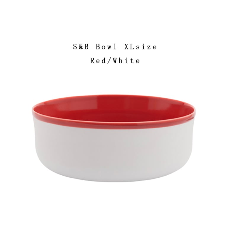 【有田焼/磁器】1616/arita japan S&B　Bowl XL RedWhite  S&Bボウル XL レッド×ホワイト　ショルテン ＆ バーイングス　デザイン<br>S&B/皿/百田陶園/BOWL/ボール/TYパレス<br>【コンビニ受取対応商品】【RCP】