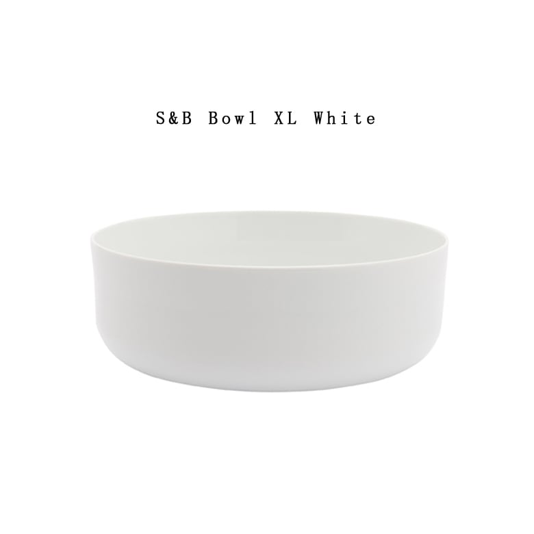 【有田焼/磁器】1616/arita japan S&B Bowl φ178×Ｈ62mm　White　XLサイズ S&B ボウルXL ホワイト　ショルテン ＆ バーイングス　デザイン<br>S&B/皿/plate/百田陶園/BOWLbowl/食器<br>【コンビニ受取対応商品】【RCP】