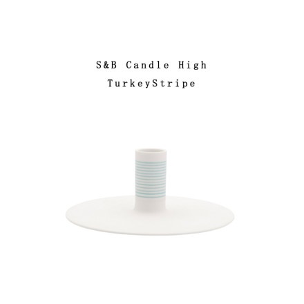 ��ͭ�ľ�/�����1616/arita japan S&B-CandleHigh-TurkStripe��S&B�����ɥ�High�ȥ륳���ȥ饤�ס������ƥ���С����󥰥����ǥ�����<br>TS&B/��/plate/ɴ��ƫ��/<br>�ڥ���ӥ˼����б����ʡۡ�RCP��