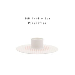 ͭľ/1616/arita japan S&B Candle Low PinkStripe  S&BɥLowԥ󥯥ȥ饤סƥ  С󥰥ǥ<br>TS&B//ɴƫ/<br>ڥӥ˼бʡۡRCP