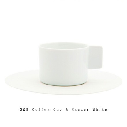 ͭ�ľ� ���� 1616 arita japan S&B �����ҡ����åס��������� �ۥ磻�� �����ƥ� �� �С����󥰥� �ǥ����� S&B Coffee Cup & Saucer ���� ɴ��ƫ��