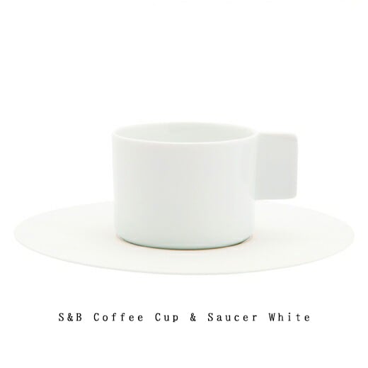 有田焼 磁器 1616 arita japan S&B コーヒーカップ＆ソーサー ホワイト ショルテン ＆ バーイングス デザイン S&B Coffee Cup & Saucer 紅茶 百田陶園