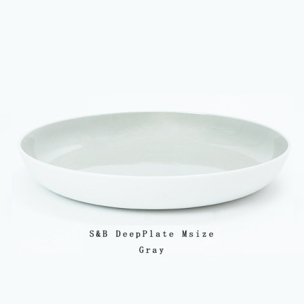 ��ͭ�ľ�/�����1616/arita japan ��S&B DEEP PLATE GRAY ��175�ߣ�25mm��S&B�ǥ����ץץ졼�� ���졼�ա������ƥ� �� �С����󥰥����ǥ����� S&B/��/����/ɴ��ƫ��/TY�ѥ쥹�ڥ���ӥ˼����б����ʡۡ�RCP��