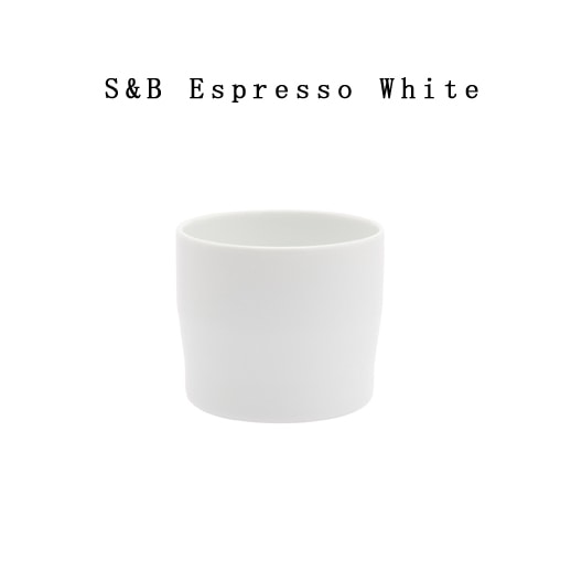 【有田焼/磁器】1616/arita japan S&B Espresso Cup White 　S&Bエスプレッソ カップ ホワイト　ショルテン ＆ バーイングス　デザイン<br>S&B/カップ/plate/コップ/コーヒー/TYパレス/百田陶園/espresso<br>【コンビニ受取対応商品】【RCP】