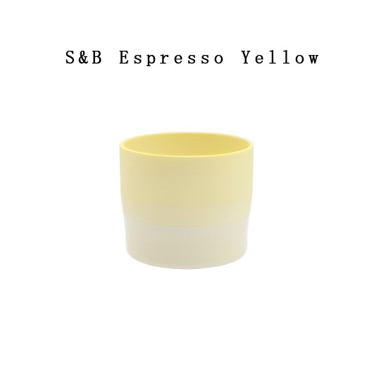 【有田焼/磁器】1616/arita japan S&B Espresso Cup Yellow 　S&B エスプレッソ カップ イエロー　ショルテン ＆ バーイングス　デザイン<br><br>【コンビニ受取対応商品】【RCP】