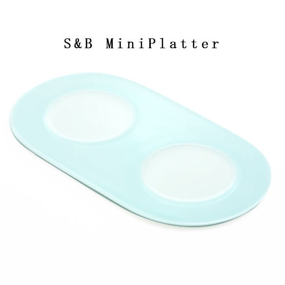 【有田焼/磁器】1616/arita japan S&B MiniPlatter　S&Bミニプラッター 濃青白　ショルテン＆バーイングス　デザイン<br>S&B/皿/plate/百田陶園/イチロク アリタ ジャパン/Colour Porcelain<br>【コンビニ受取対応商品】【RCP】