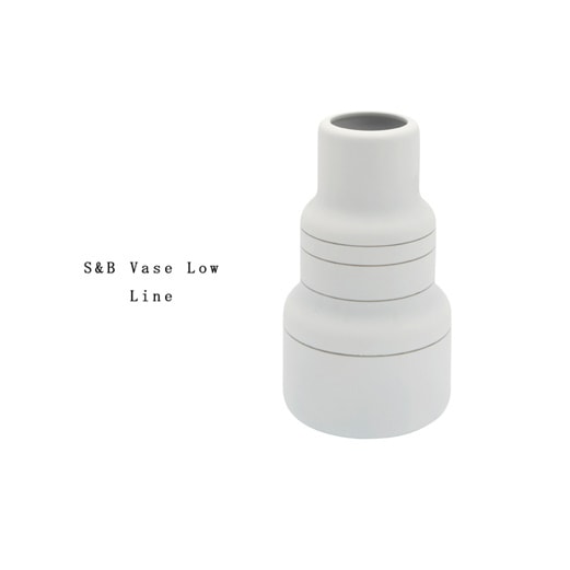 【有田焼/磁器】1616/arita japan S&B Vase Low　Line φ116×Ｈ203mm S&B ベース ロウ ライン　ショルテン＆バーイングス　デザイン<br>S&B/花瓶/百田陶園/TYパレス/<br>【コンビニ受取対応商品】【RCP】