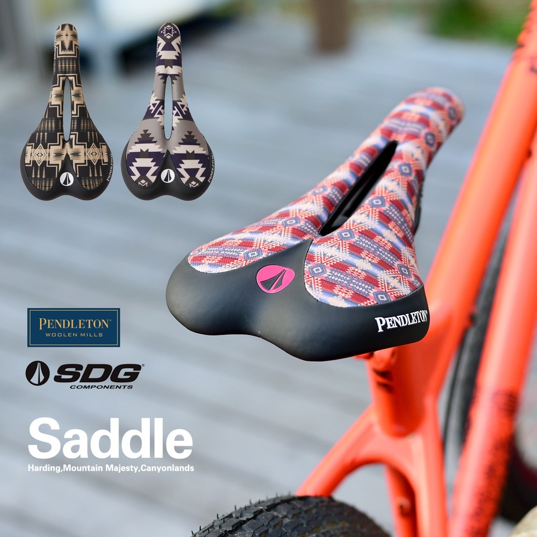 サドルSDG MTBのサドルといえばSDG | 広島の自転車ショップ。ファットバイク