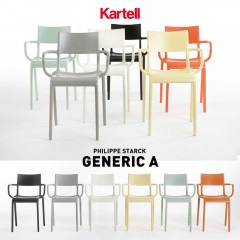 ��kartell ����ƥ��Generic A �����ͥ�å�A<br>�ե���åס������륯 SFCH-K5814 �����å��󥰲� �ػ� 4��­ ����������� ��RCP��