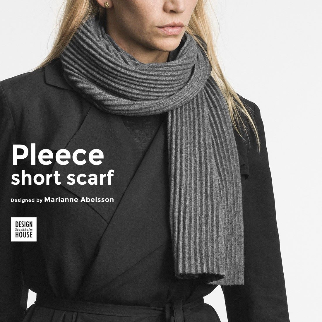 ���ָ��� ����̵����Design House Stockholm��Pleece SHORT SCARF �ץ꡼�� ���硼�ȥ�������<br>Marianne Abelsson �ޥե顼 �ӥ������� ���������ǥ� ����󥯥饷�å� �ǥ�����ϥ������ȥå��ۥ��ڥ���ӥ˼����б����ʡۡ�RCP��