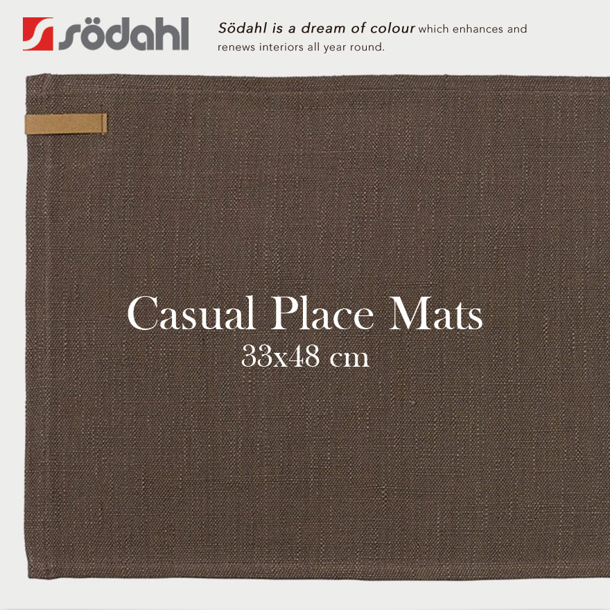 Sodahl ソダール Casual Place Mats カジュアルプレイスマット<br>綿/テーブルウェア/ランチョンマット/デンマーク<br>【RCP】【コンビニ受取対応商品】【RCP】