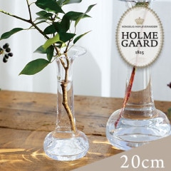 HOLMEGAARD OLD ENGLISH �ۥ�६���� ������ɥ��󥰥�å���<br>SOLITAIRE VASE ����ƥ����١��� 20cm 4343808<br>M������ CLAUS DALBY ���饦�� ����ӡ� �ե��١��� �᤭���饹�ڥ���ӥ˼����б����ʡۡ�RCP��