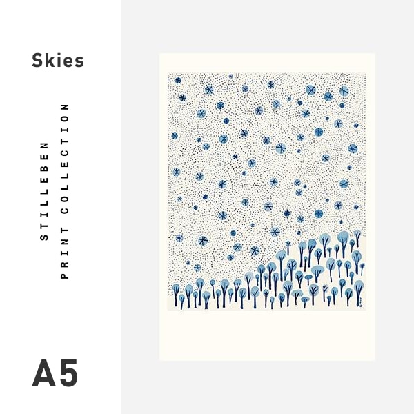 STILLEBEN /スティルレーベン】 Print Collection Skies A5 148×210mm