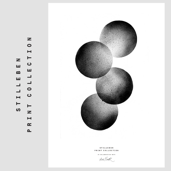 【STILLEBEN /スティルレーベン】FOUR MOONS ポスターA3 297×420mm<br>by ANNE NOWAK/デンマーク/アートプリント/ギフト/写真/ポスター【RCP】