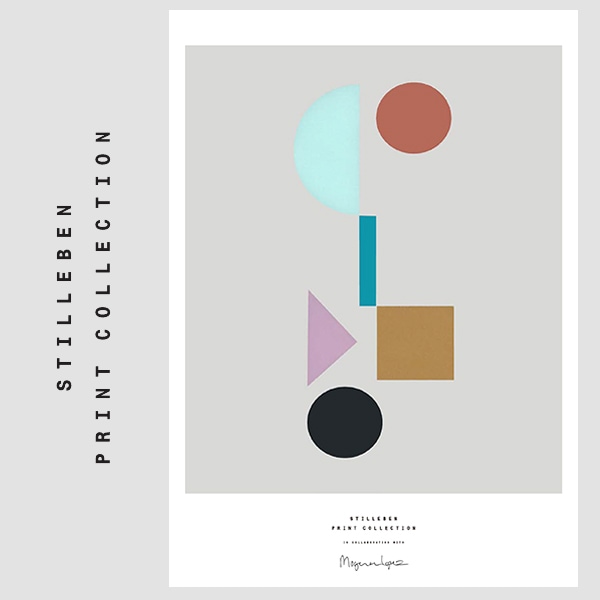 【STILLEBEN /スティルレーベン】 GEOMETRY MINI_A5 148×210mm<br>by MOGENSEN LOPEZ/デンマーク/アートプリント/ギフト/写真/ポスター【RCP】