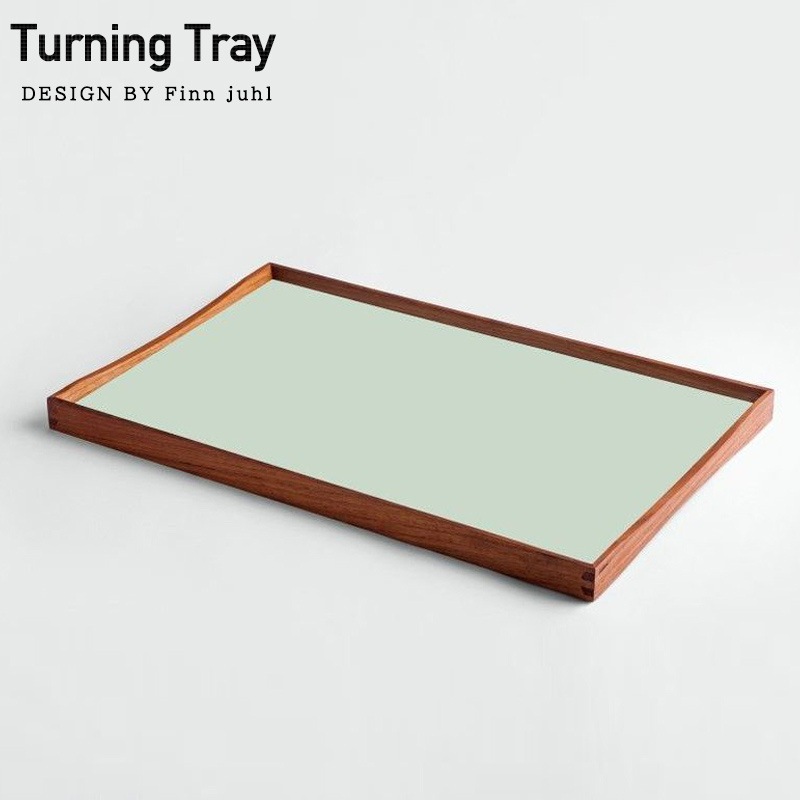 【ARCHITECTMADE/アーキテクトメイド】Turning Tray 1/ターニングトレイ1 W45<br>ハンドメイド/フィン・ユール/お盆/チーク/トレー/復刻/キッチン