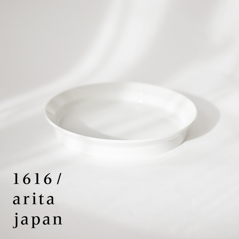 【有田焼/磁器】1616/arita japan TY RoundDeepPlate200 white 　TYラウンドDeepプレート200ホワイト　柳原照弘デザイン<br>TYパレス/皿/plate/百田陶園/イチロク アリタ ジャパン/スタンダード<br>【コンビニ受取対応商品】【RCP】