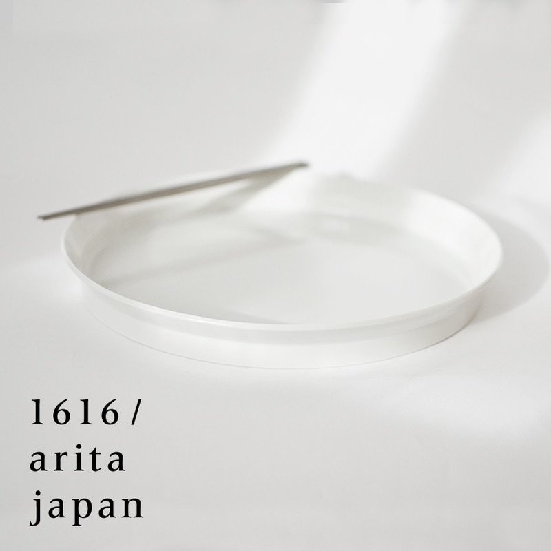 【有田焼/磁器】1616/arita japan TY　RoundDeepPlate280 White  TY ラウンドDeepプレート280 ホワイト　柳原照弘デザイン<br>TYパレス/皿/plate/百田陶園/イチロク アリタ ジャパン/スタンダード<br>【コンビニ受取対応商品】【RCP】