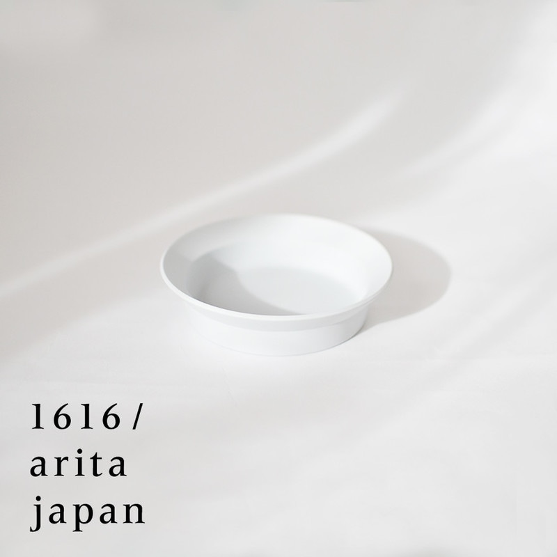 【有田焼/磁器】1616/arita japan TY　RoundDeepPlate120 Gray　TYラウンドDeepプレート120グレー　柳原照弘デザイン<br>TYパレス/皿/plate/百田陶園/イチロク アリタ ジャパン/スタンダード/standard<br>【コンビニ受取対応商品】【RCP】