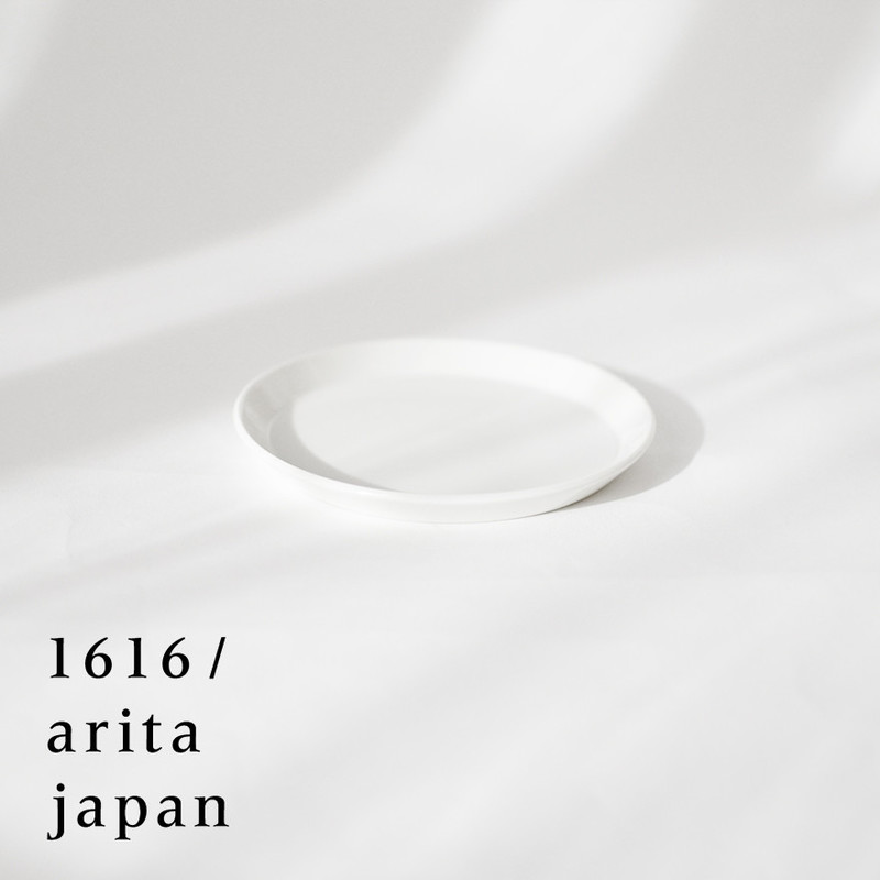 【有田焼/磁器】1616/arita japan  TY RoundPlate120 White 　TYラウンドプレート120ホワイト　柳原照弘デザイン<br>TYパレス/皿/plate/百田陶園/イチロク アリタ ジャパン/スタンダード/standard<br>【RCP】