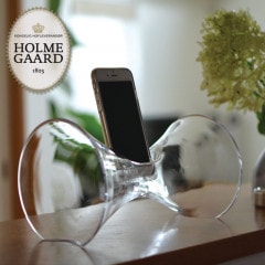 HOLMEGAARD ۥ६<br>Urania ˥ clear ꥢ<br>acustic sound amplifier by Aric Snee<br>ǥޡ/i phone/ե/ԡ/ޥ/̲ڥӥ˼бʡۡRCP