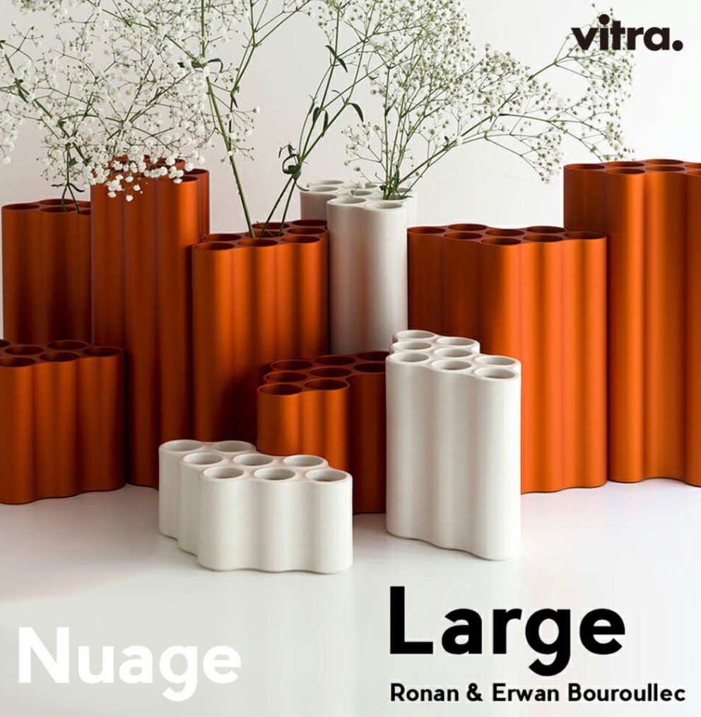 Vitra ヴィトラ Nuage ヌアージュ フラワーベース ラージ<br>花瓶 リビング キッチン ダイニング  Ronan & Erwan Bouroullec【コンビニ受取対応商品】 