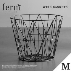 ferm LIVING  եӥ󥰡 Wire Basket M<br>磻䡼Хå  ɥơ֥ ӥ Ǽ ɥ꡼RCP