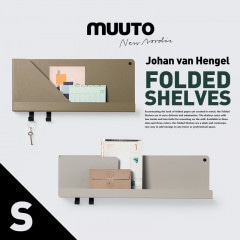 MUUTO �ࡼ�� FOLDED SHELVES �ե�����ǥå� ������֥� ���⡼��<br>�֥å�������� ��Ǽ ��ê 